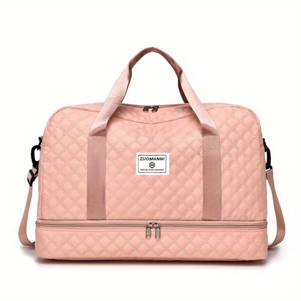 Lightweight Argyle Duffel Bag – Image 7