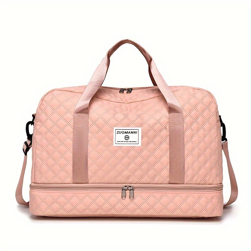 Lightweight Argyle Duffel Bag – Image 7