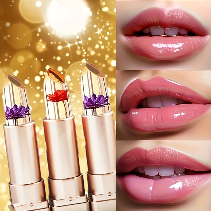 Pack of 2 Flower Jelly Lipsticks – Image 9