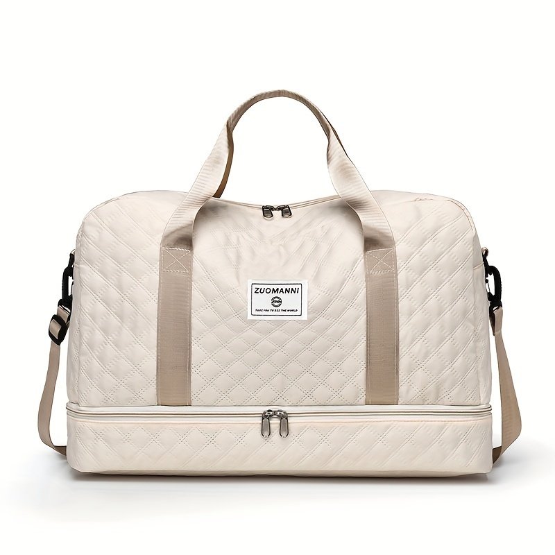 Lightweight Argyle Duffel Bag – Image 5