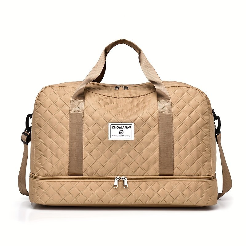 Lightweight Argyle Duffel Bag – Image 19
