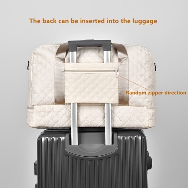 Lightweight Argyle Duffel Bag – Image 12