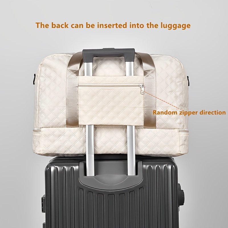 Lightweight Argyle Duffel Bag – Image 12