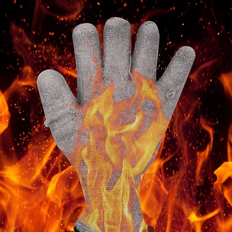 Warm Unisex Knit Gloves for Men & Women – Image 3