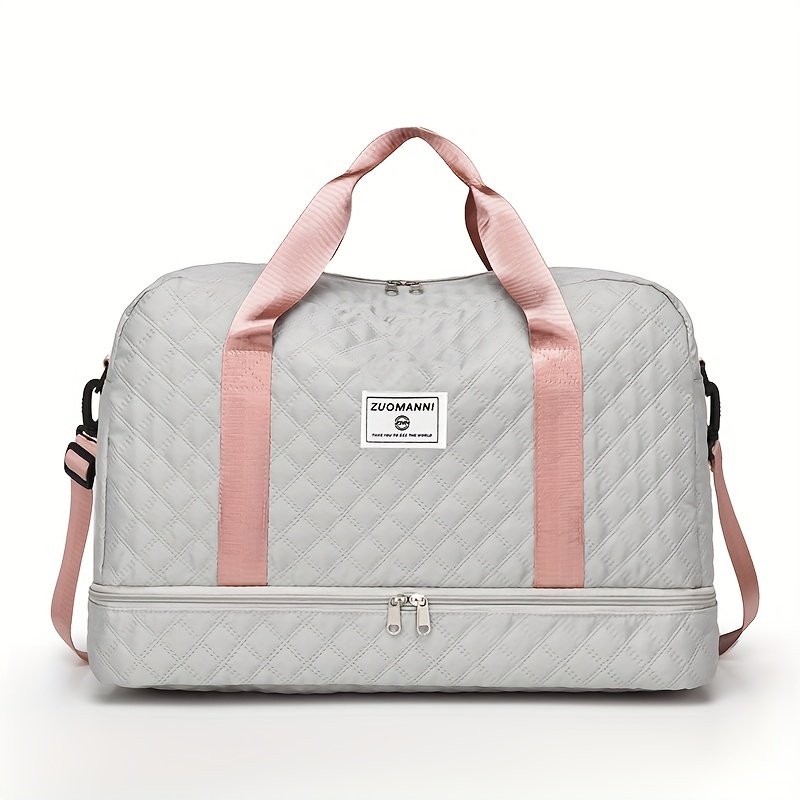 Lightweight Argyle Duffel Bag – Image 20