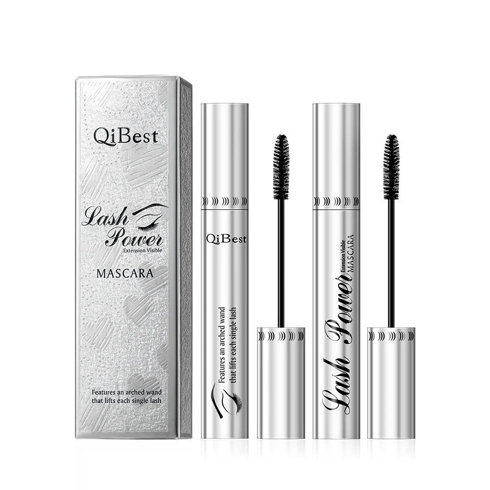 2pcs/set Black Mascara Beauty Makeup 4D Curling Lash Eyelash Extension Waterproof Liquid Volume Mascara Long-wearing Cosmetic – Image 6