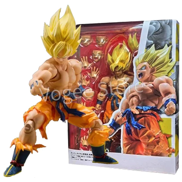 Dragon Ball Z Son Goku Action Figure – 17cm Super Saiyan Collectible