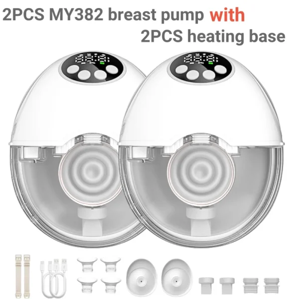 Manada Wearable Electric Breast Pump – Hands-Free, BPA-Free, Quiet – Image 6