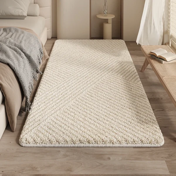 Cream Style Carpet – Soft Fluffy Rug for Living Room & Bedroom – Image 2