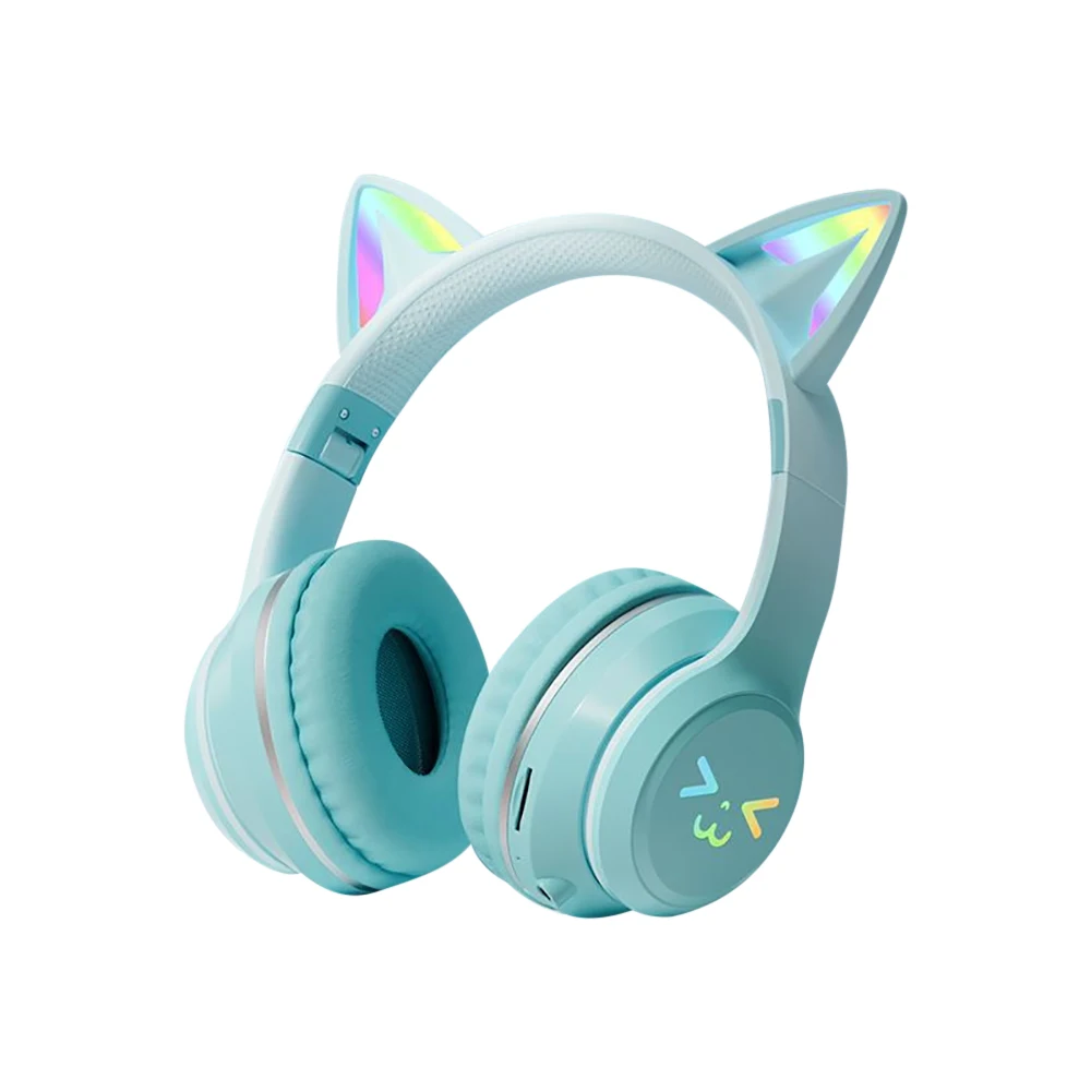 Wireless Cat Ear Headphones RGB – Bluetooth 5.1 with Mic – Image 5
