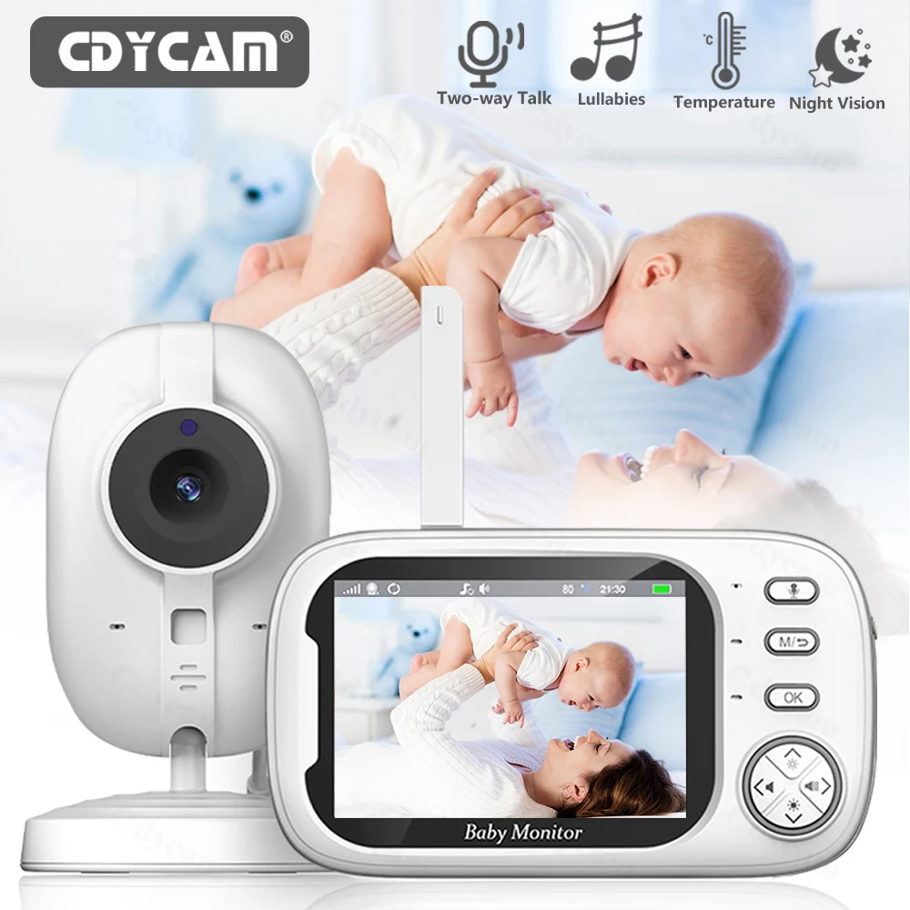 Baby Monitor with Camera – Wireless Video & 2-Way Audio