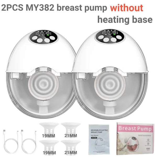 Manada Wearable Electric Breast Pump – Hands-Free, BPA-Free, Quiet – Image 9