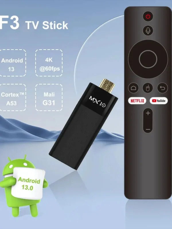MX10-F3 TV Stick 4K – Android 11 – Image 2