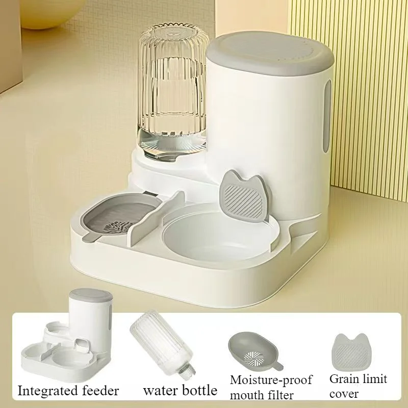 Automatic Cat Bowl & Water Dispenser – 2-in-1 – Image 3