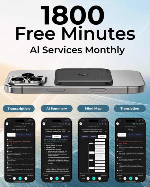 FoCase AI Voice Recorder – Image 2
