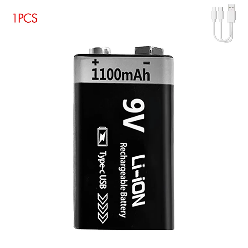 MATOV 9V USB Rechargeable Battery 1100mAh Type-C – Image 13