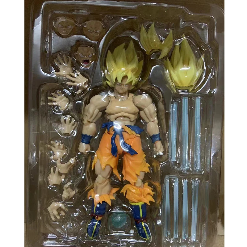 Dragon Ball Z Son Goku Action Figure – 17cm Super Saiyan Collectible – Image 4