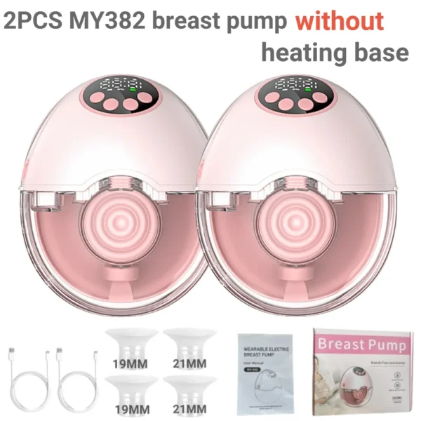Manada Wearable Electric Breast Pump – Hands-Free, BPA-Free, Quiet – Image 10