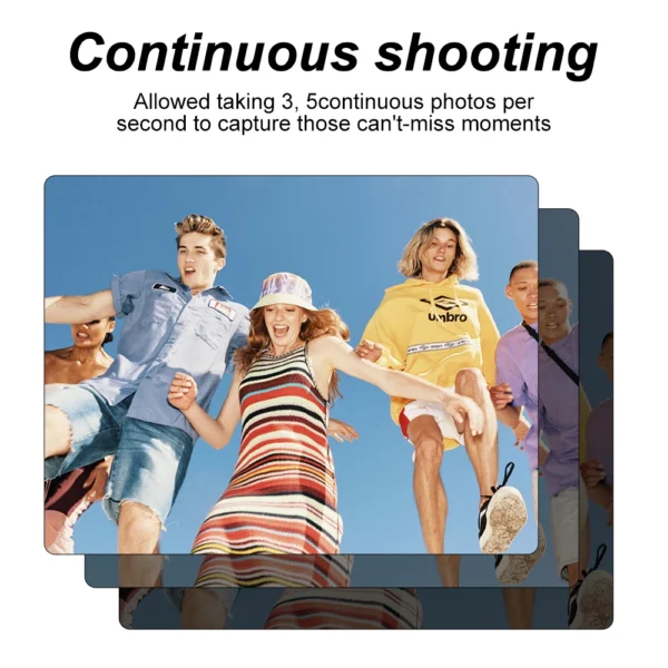 OURLIFE 4K Digital Camera – 48MP, 18X Zoom, WiFi Vlog Cam – Image 5