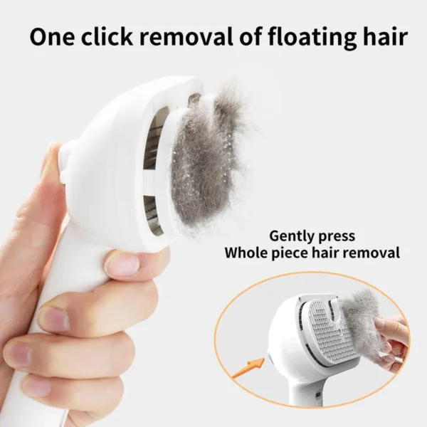 Pet Steam Massage Comb – USB Rechargeable Dog & Cat – Image 4
