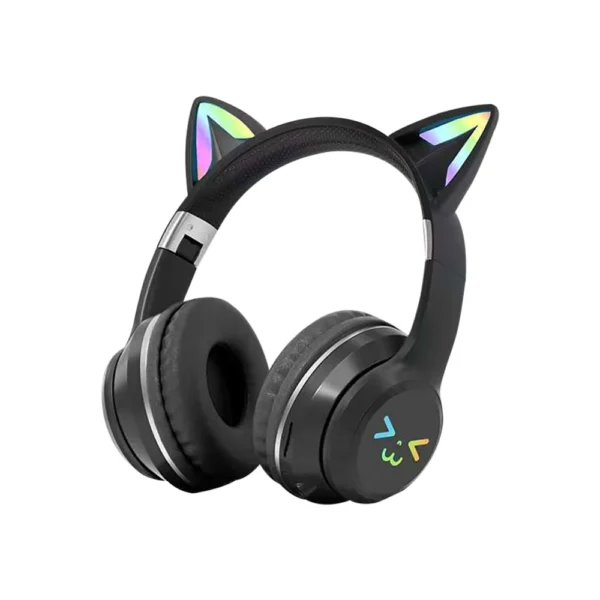 Wireless Cat Ear Headphones RGB – Bluetooth 5.1 with Mic – Image 3