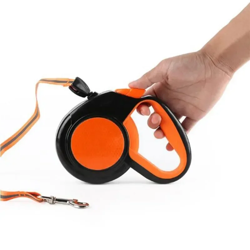Retractable Dog Leash – Automatic Nylon Pet Leash with Quick Lock – Image 6