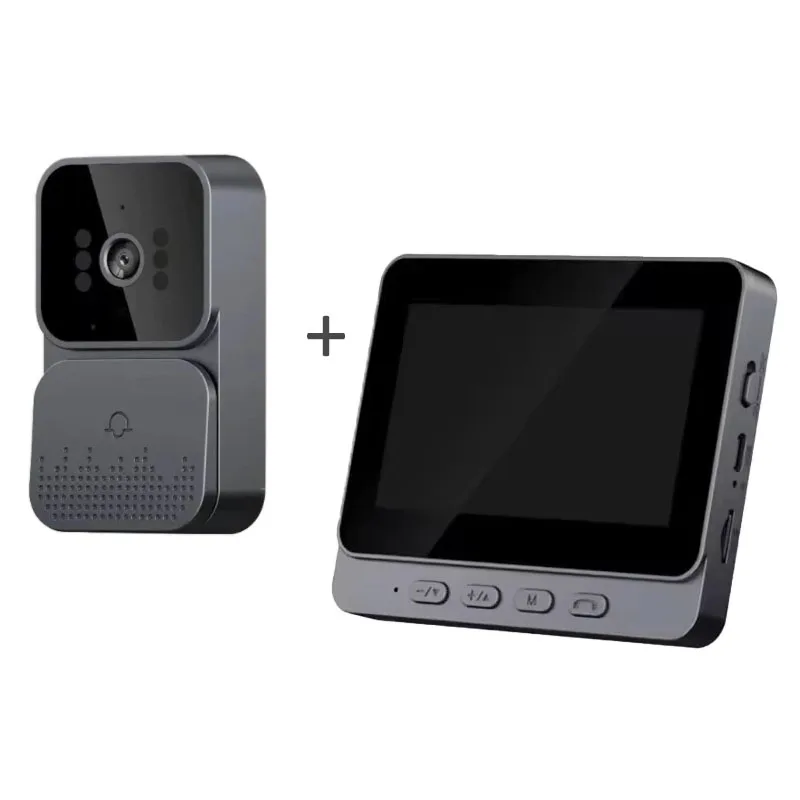 Wireless Video Doorbell – 4.3" IPS Screen, HD Camera, Night Vision – Image 7