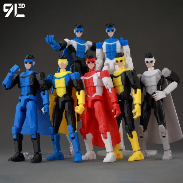 Invincible 2.0 Action Figure – 3D Printed Superhero 14cm Collectible – Image 2