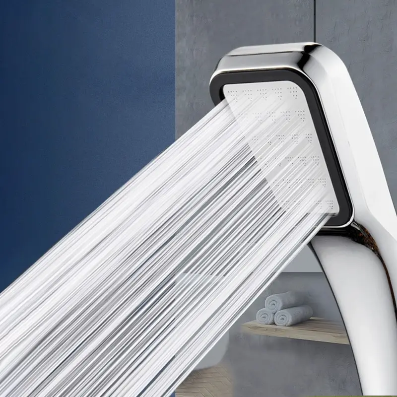 High Pressure Square Shower Head – 300 Holes Water Saving