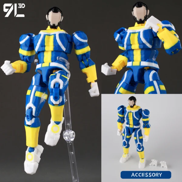 Invincible 2.0 Action Figure – 3D Printed Superhero 14cm Collectible – Image 24