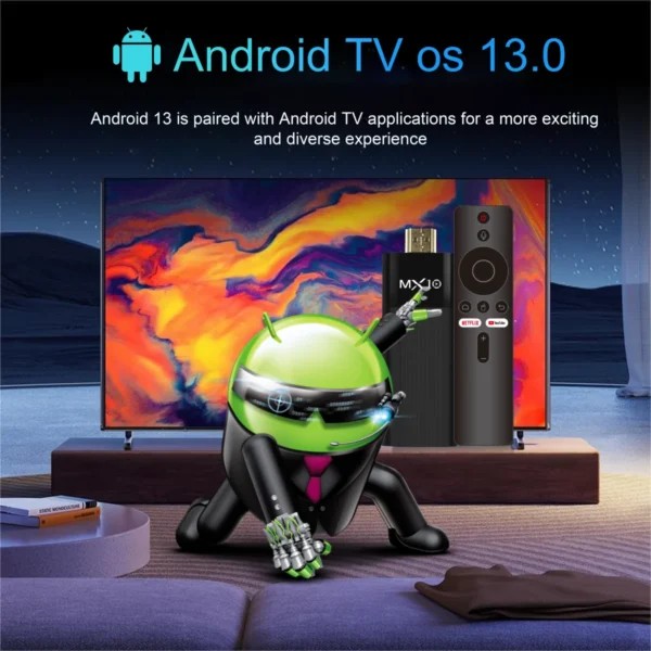 MX10-F3 TV Stick 4K – Android 11 – Image 4