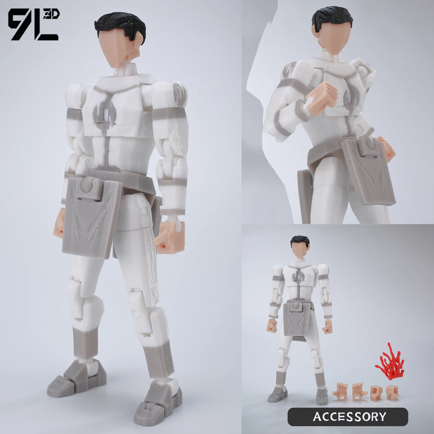 Invincible 2.0 Action Figure – 3D Printed Superhero 14cm Collectible – Image 11