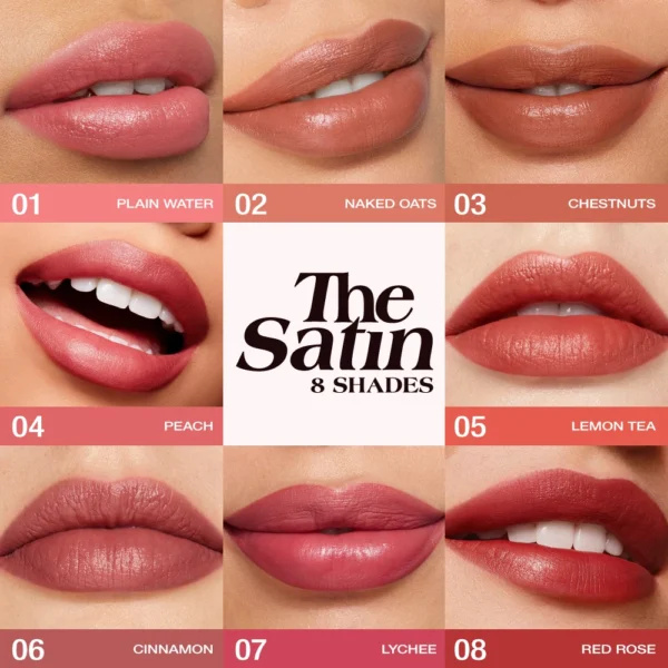 O.TWO.O Lipstick – Moisturizing Satin Lip Tint – Image 3