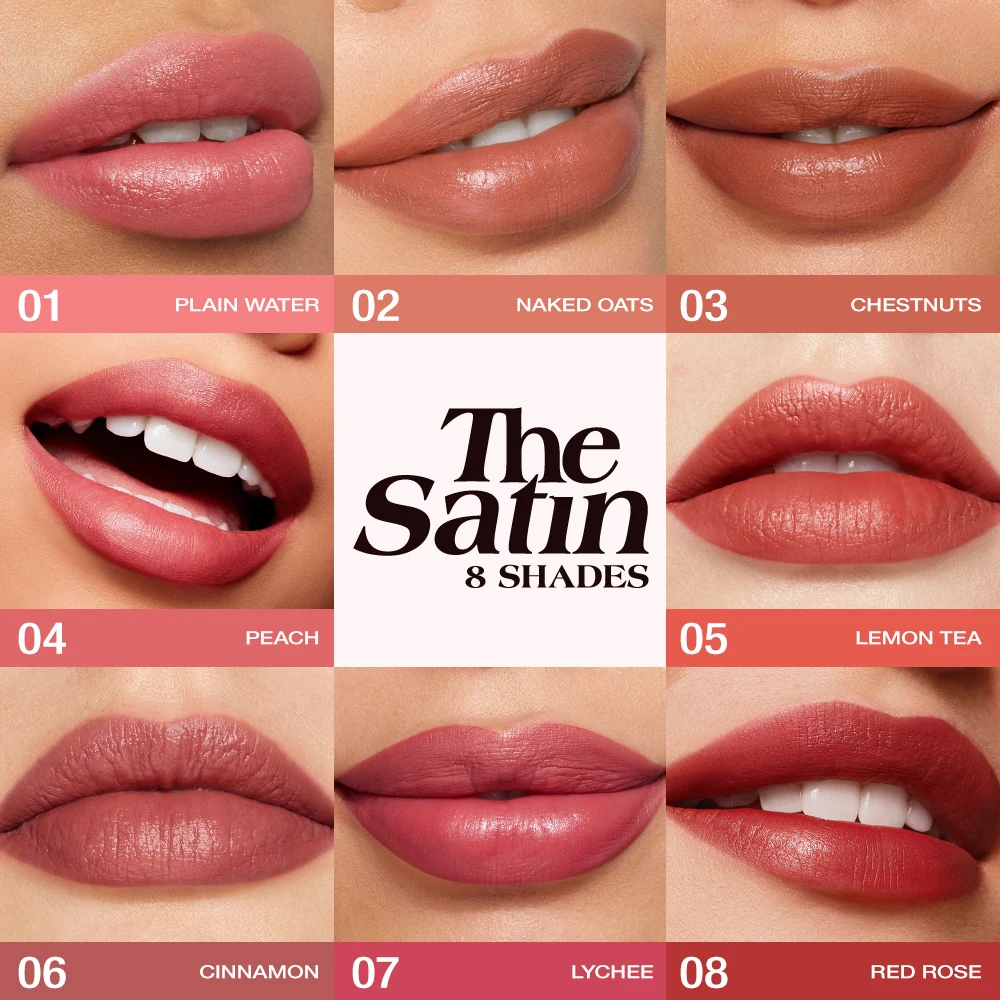 O.TWO.O Lipstick – Moisturizing Satin Lip Tint – Image 3