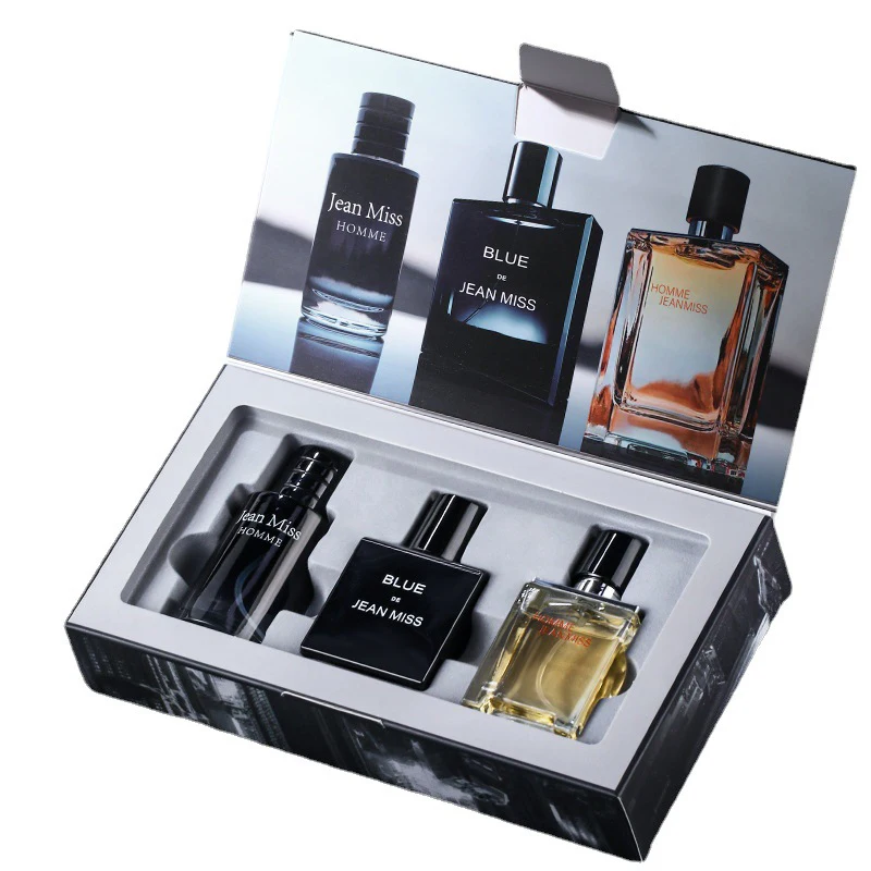 Men’s Perfume Gift Set – 3pcs Long-Lasting Cologne 90ml