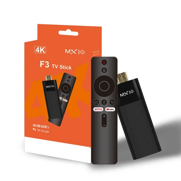 MX10-F3 TV Stick 4K – Android 11