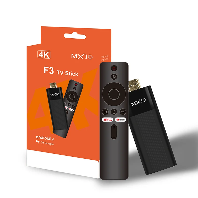 MX10-F3 TV Stick 4K – Android 11