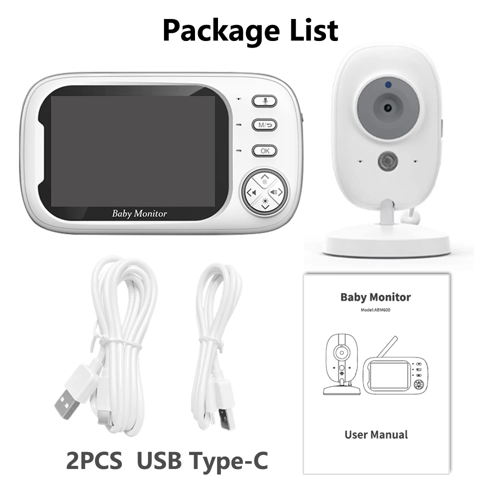 Baby Monitor with Camera – Wireless Video & 2-Way Audio – Image 7