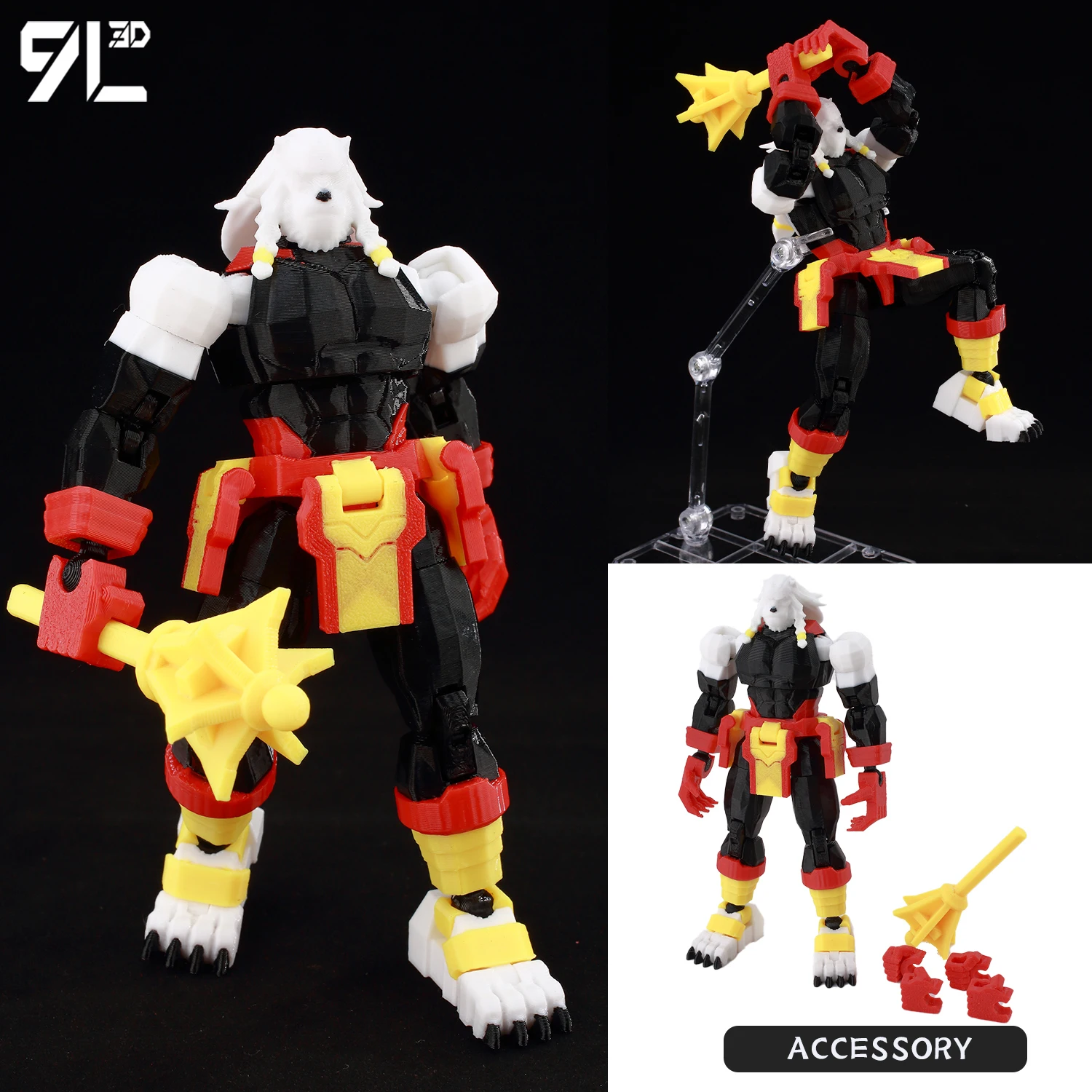 Invincible 2.0 Action Figure – 3D Printed Superhero 14cm Collectible – Image 26