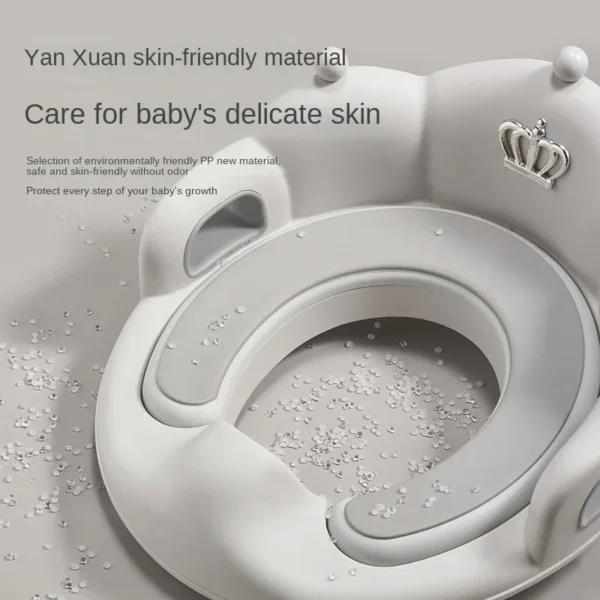 Baby and Child Toilet Seat Ring Female Baby and Little Boy Cushion Bedpan Cover Children's Toilet Household Auxiliary Toilet – Image 5