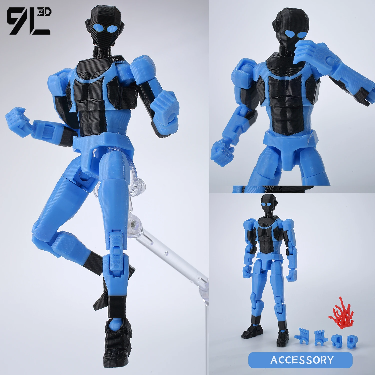 Invincible 2.0 Action Figure – 3D Printed Superhero 14cm Collectible – Image 14
