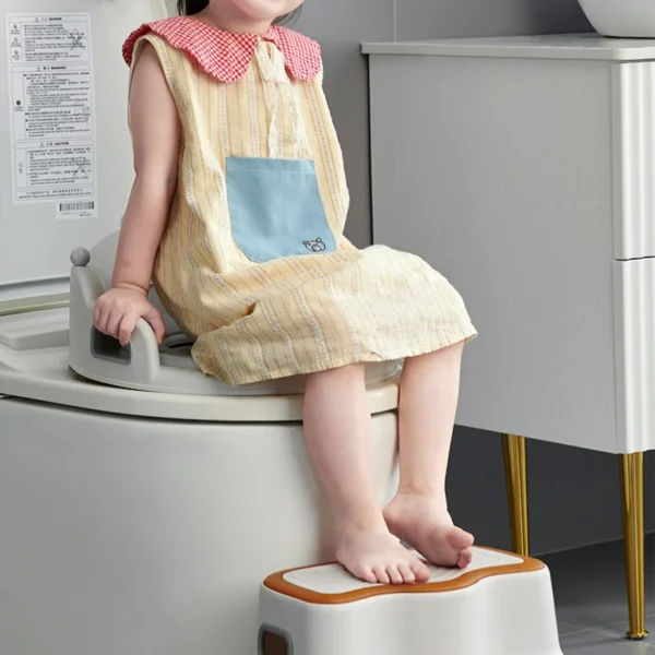 Baby and Child Toilet Seat Ring Female Baby and Little Boy Cushion Bedpan Cover Children's Toilet Household Auxiliary Toilet – Image 3