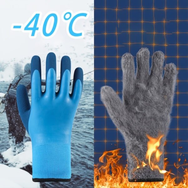 Warm Unisex Knit Gloves for Men & Women – Image 7