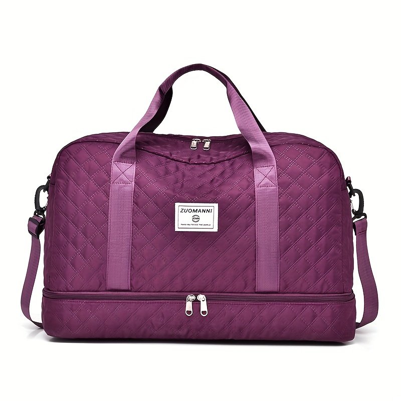 Lightweight Argyle Duffel Bag – Image 13