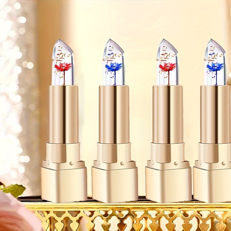 Pack of 2 Flower Jelly Lipsticks – Image 2
