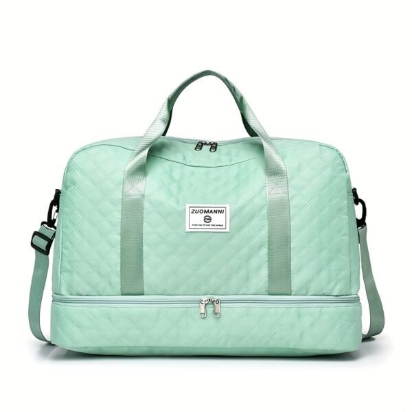 Lightweight Argyle Duffel Bag – Image 9