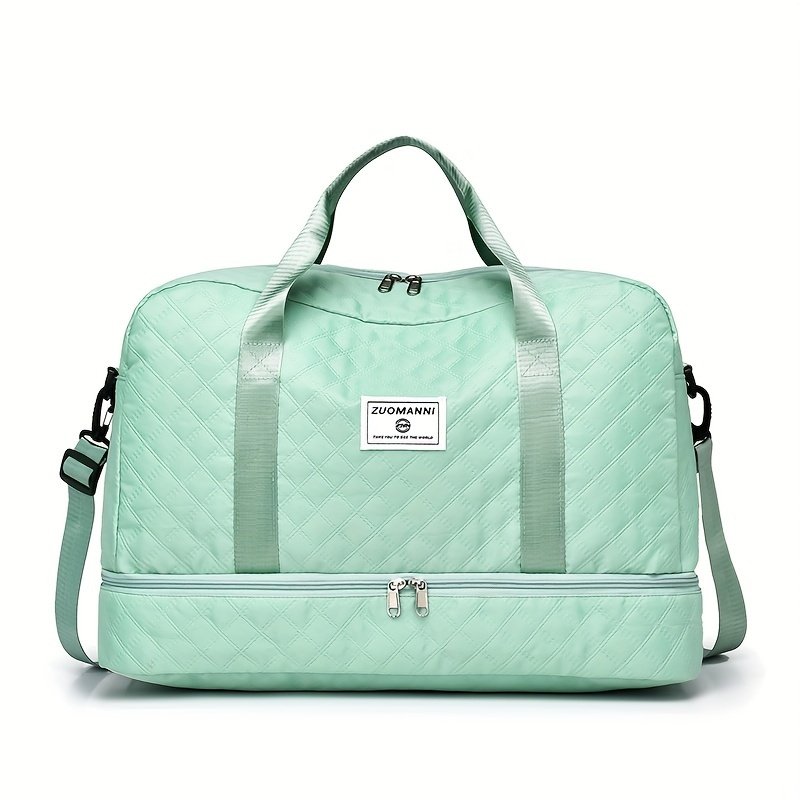 Lightweight Argyle Duffel Bag – Image 9