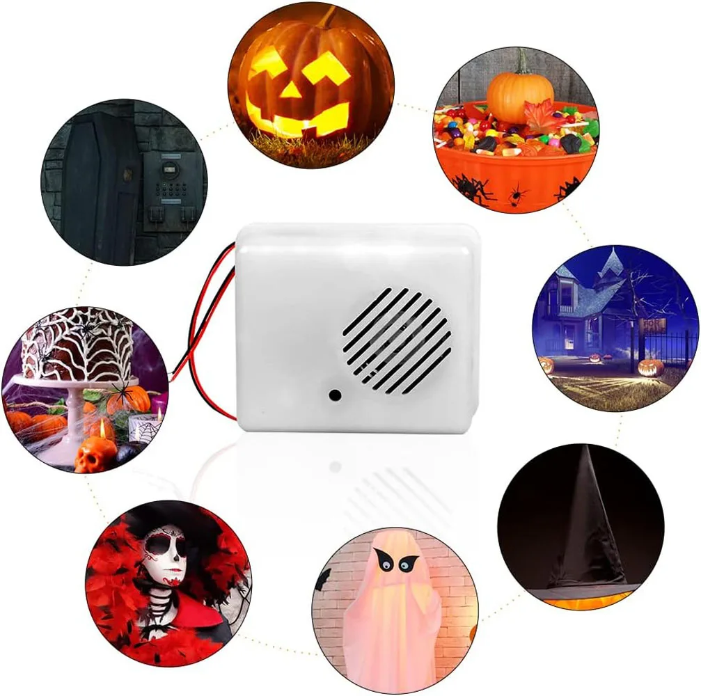 Halloween Scream Speaker – Sound Sensor Scary Prop – Image 4
