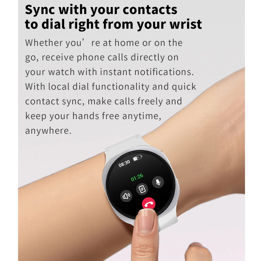 2025 GPS Smartwatch with NFC – Sport Fitness Tracker, Bluetooth Calls, Compass & IP68 Waterproof – Image 3