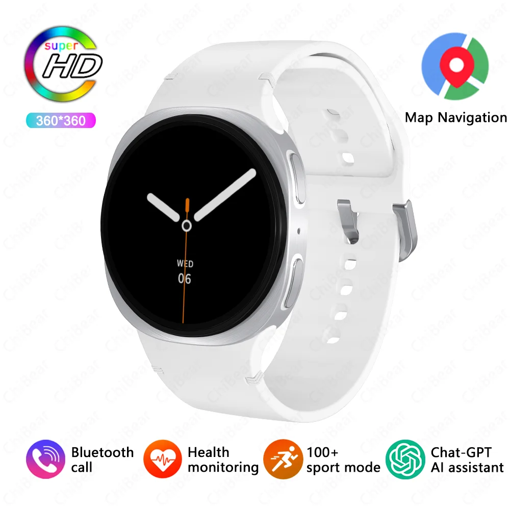 2025 GPS Smartwatch with NFC – Sport Fitness Tracker, Bluetooth Calls, Compass & IP68 Waterproof – Image 9